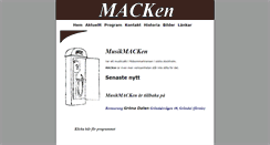 Desktop Screenshot of musikmacken.com