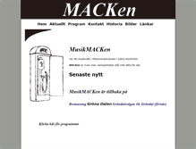 Tablet Screenshot of musikmacken.com